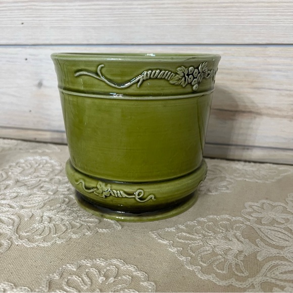 Vintage Lefton 1970 planter fruit geo - Picture 2 of 4